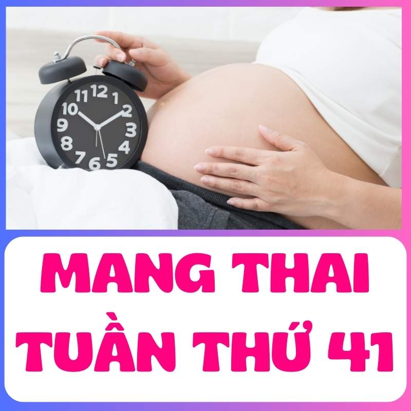 Mang thai tuần thứ 41 mẹ bầu tới giờ sinh